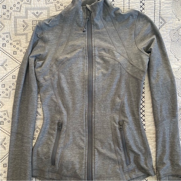 Light Grey Define Jacket - Picture 1 of 4